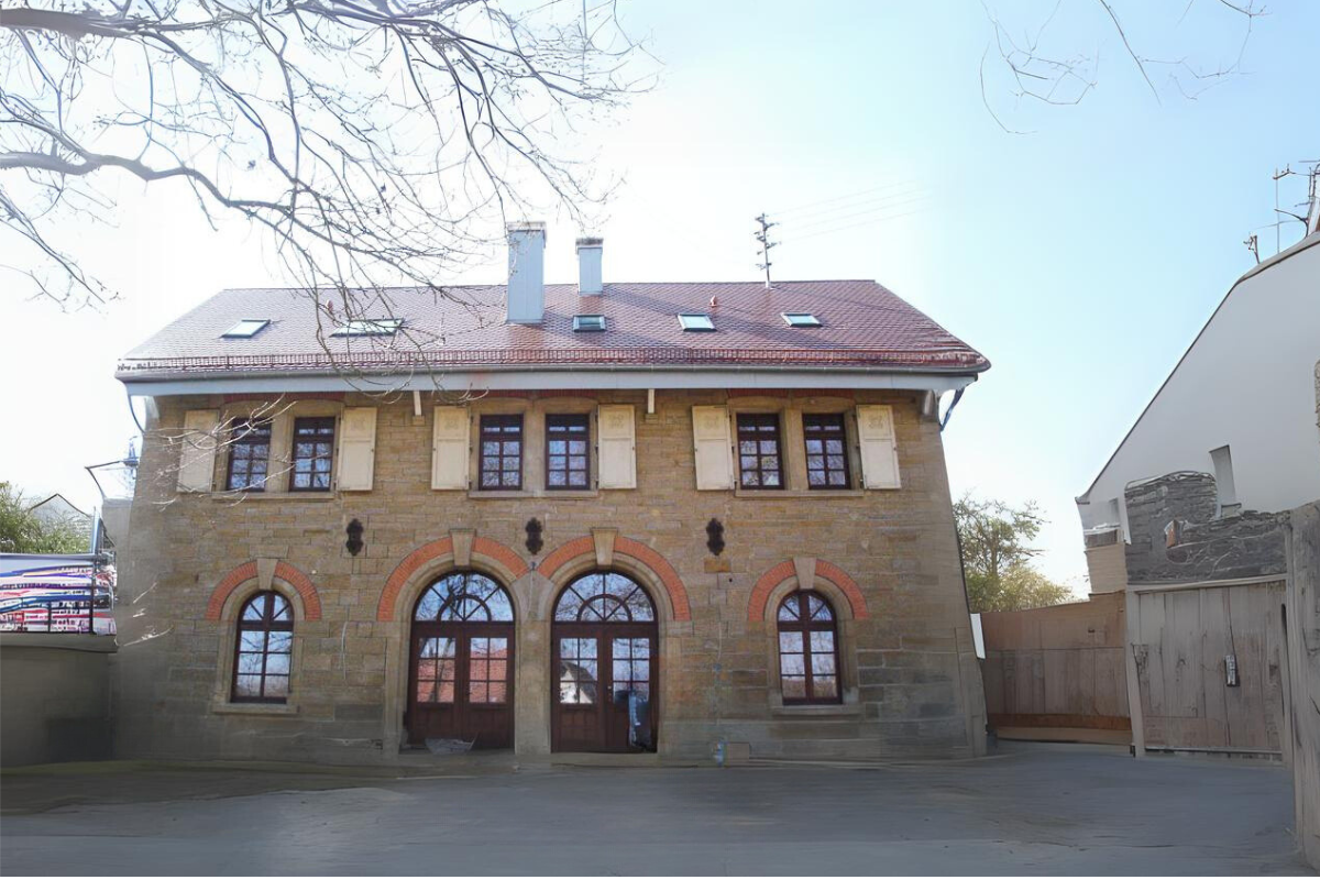 Bahnhof Wallhausen, Wallhausen bei Crailsheim